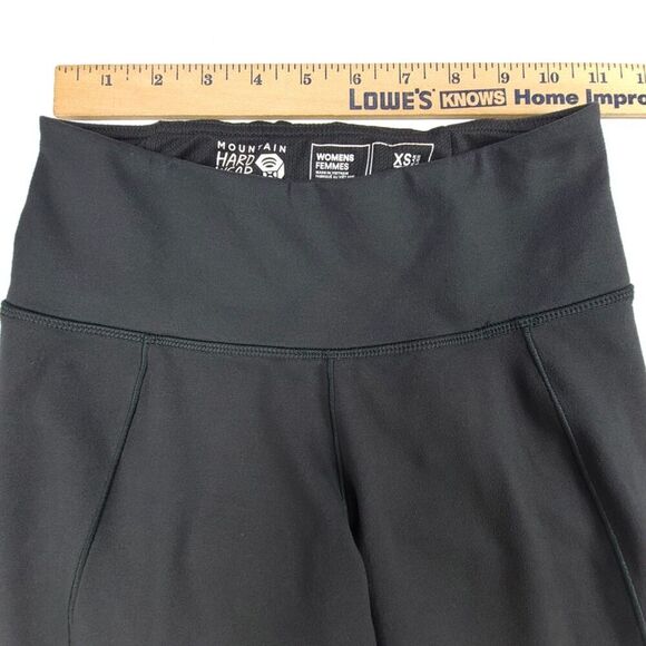 MOUNTAIN HARDWEAR Ghee Tight Lightweight Baselayer Leggings Pant Womens XS Gray - Picture 3 of 8